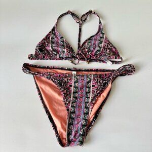 La vie en rose boho Aztec bikini
